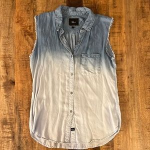 Rails Ombré Denim Tank